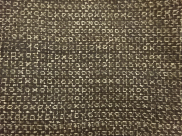 JAPANESE KIMONO / ANTIQUE HAORI / SILK / DORO OSHIMA TSUMUGI